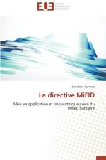 La Directive Mifid af Cultrera-L