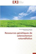 Ressources G n tiques de Solenostemon Rotundifolius af Collectif