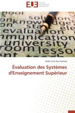 valuation Des Syst mes d'Enseignement Sup rieur af Hamida-N