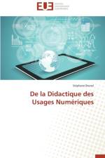de la Didactique Des Usages Num riques af Brunel-S
