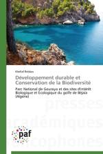 Developpement Durable Et Conservation de la Biodiversite af Rebbas-K