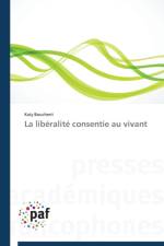 Liberalite Consentie Au Vivant af Boucherit-K
