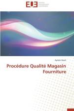 Proc dure Qualit Magasin Fourniture af Kooli-A