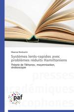 Systemes Lents-Rapides Avec Problemes Reduits Hamiltoniens af Benbachir-M