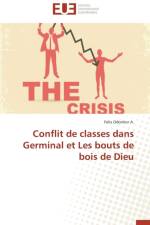 Conflit de Classes Dans Germinal Et Les Bouts de Bois de Dieu af Odonkor a -F