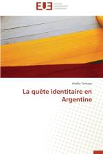 La Qu te Identitaire En Argentine af Terreaux-A