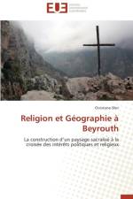 Religion Et G ographie Beyrouth af Sfeir-C
