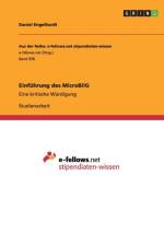 Einfuhrung Des Microbilg af Daniel Engelhardt