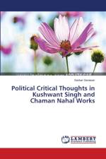 Political Critical Thoughts in Kushwant Singh and Chaman Nahal Works af Sankar Ganesan