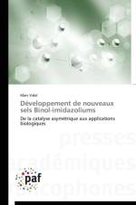 Developpement de Nouveaux Sels Binol-Imidazoliums af Vidal-M