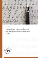 La Syntaxe Interne Du Mot af Ansari-A