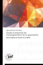Etude Comparee de l'Enseignement de la Geometrie af Chouchkova-O
