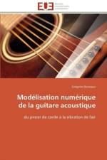 Mod lisation Num rique de la Guitare Acoustique af Derveaux-G