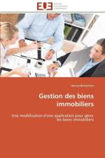 Gestion Des Biens Immobiliers af Bellakhdar-H