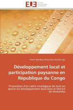 D veloppement Local Et Participation Paysanne En R publique Du Congo af Diata-Diata Dia Bilongo-F