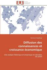 Diffusion Des Connaissances Et Croissance Economique af Daghbagi-H