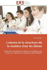 L'Atome Et La Structure de la Mati re Chez Les l ves af Ergun-M