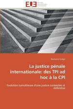 La Justice P nale Internationale af Congo-R