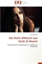 Des nuits d'hitachi aux notti di hitachi af Bertazza-L