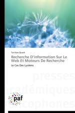 Recherche d'Information Sur Le Web Et Moteurs de Recherche af Quach-T