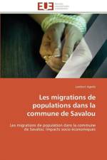Les Migrations de Populations Dans La Commune de Savalou af Agodo-L