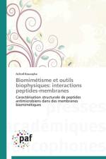 Biomimetisme Et Outils Biophysiques af Kouzayha-A