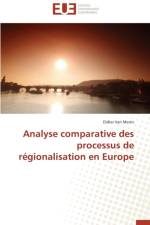 Analyse Comparative Des Processus de R gionalisation En Europe af Merris-D
