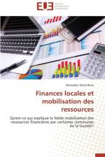 Finances Locales Et Mobilisation Des Ressources af Malal-M