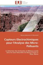 Capteurs electrochimiques pour l'analyse des micro-polluants af El Mhammedi-M