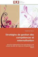 Strat gies de Gestion Des Comp tences Et Externalisation af Hessavi-V