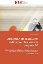 Allocation de Ressources Radios Pour Les Services Paquets 3g af Enderle-N