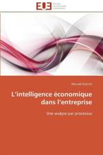 L Intelligence conomique Dans L Entreprise af Oubrich-M