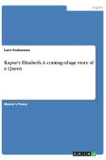 Kapur's Elizabeth. A coming-of-age story of a Queen af Lora Cvetanova