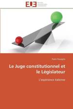 Le Juge Constitutionnel Et Le L gislateur af Passaglia-P