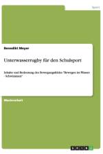 Unterwasserrugby fur den Schulsport af Benedikt Meyer