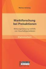 Marktforschung bei Preisaktionen af Markus Griesing