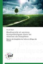 Biodiversite Et Services Ecosystemiques Dans Les Reserves de Biosphere af Ngom-D