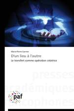 D'Un Lieu A l'Autre af Garnier-M