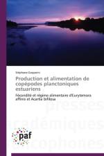 Production Et Alimentation de Copepodes Planctoniques Estuariens af Gasparini-S
