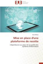 Mise En Place d'Une Plateforme de Recette af Ndoye-D