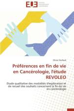 Pr f rences En Fin de Vie En Canc rologie, l' tude Revoleo af Huillard-O