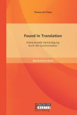 Found in Translation af Thomas De Filippi