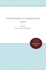 The Notebooks of Thomas Wolfe