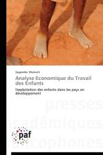 Analyse Economique Du Travail Des Enfant af Bhukuth-A