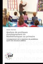 Analyse de Pratiques d'Enseignement En Mathematiques Au Primaire af Soto-C