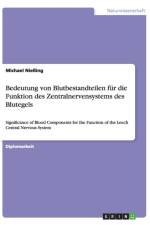 Bedeutung von Blutbestandteilen fur die Funktion des Zentralnervensystems des Blutegels af Michael Niessing