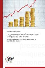 La Gouvernance d'Entreprise Et La Liquidite Des Titres af Boujelbene-N