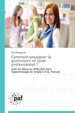 Comment Enseigner La Grammaire En Lycee Professionnel ? af Bouguerra-F