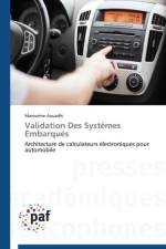 Validation Des Systemes Embarques af Aouadhi-M