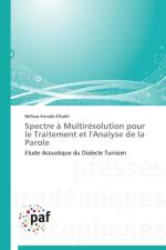 Spectre A Multiresolution Pour Le Traitement Et l'Analyse de la Parole af Annabi-Elkadri-N